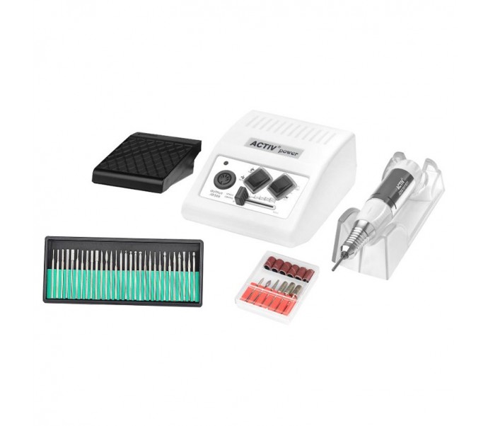 FREZARKA ACTIV POWER JD500 WHITE + ZESTAW FREZÓW DBD-F GRATIS