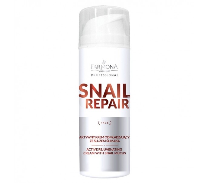 tjauninantis kremas su sraigių gleivėmis "FARMONA SNAIL REPAIR", 150ml