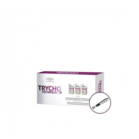 FARMONA TRYCHO TECHNOLOGY Specjalistyczne ampułki wzmacniające do włosów osłabionych i wypadających 10x5ml