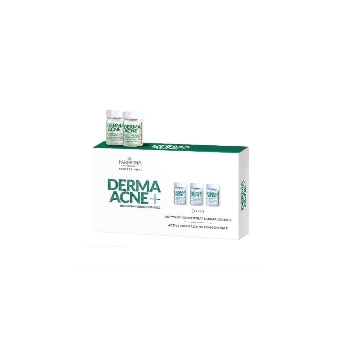 Normalizuojantis odą koncentratas "FARMONA DERMAACNE+" 10x5ml