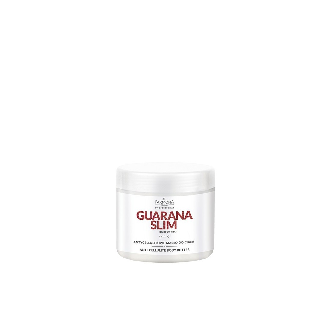 Anticeliulitinis kūno sviestas "FARMONA GUARANA SLIM", 500ml