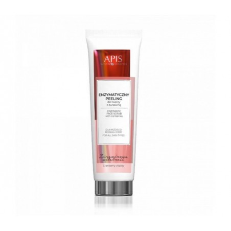 Enziminis veido pilingas su spanguolėmis "APIS CRANBERRY VITALITY" 100ml