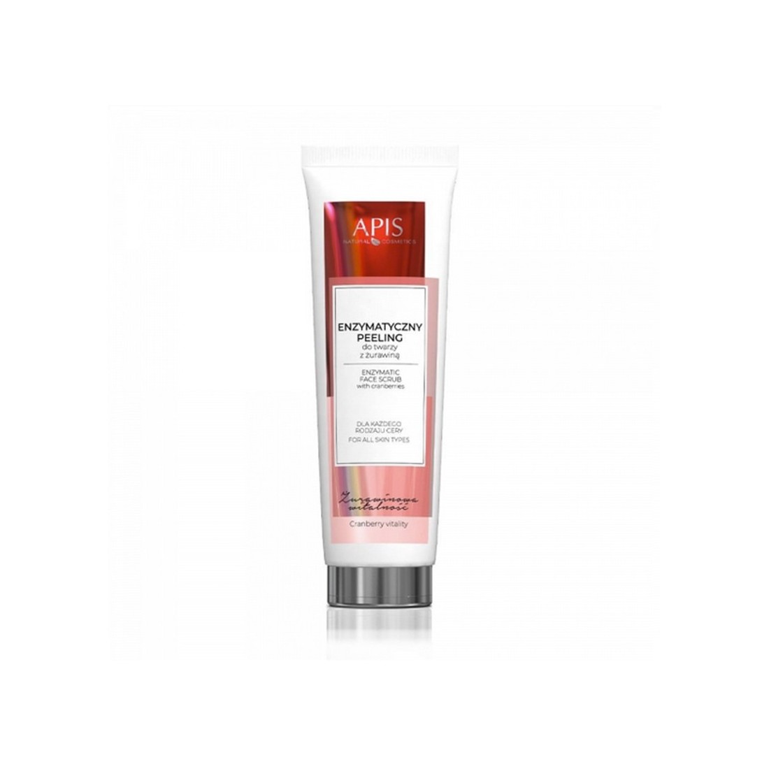 Enziminis veido pilingas su spanguolėmis "APIS CRANBERRY VITALITY" 100ml