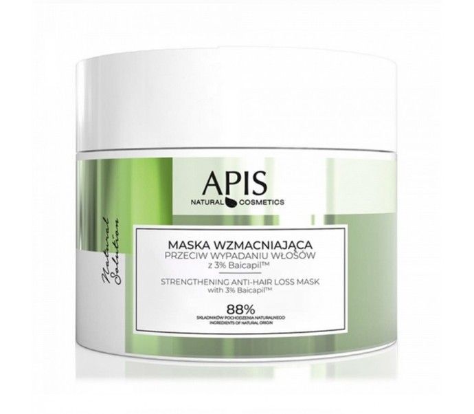 Stiprinanti kaukė slenkantiems plaukams "APIS NATURAL SOLUTION" 200ml