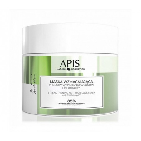 Stiprinanti kaukė slenkantiems plaukams "APIS NATURAL SOLUTION" 200ml