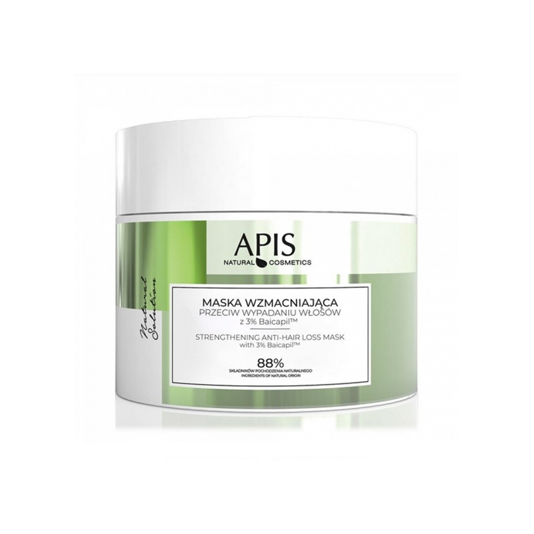 Stiprinanti kaukė slenkantiems plaukams "APIS NATURAL SOLUTION" 200ml