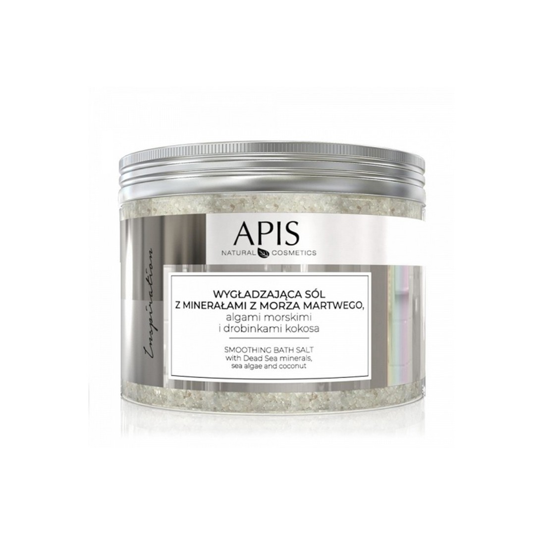 Minkštinanti vonios druska su negyvosios jūros mineralais "APIS INSPIRATION" 650g