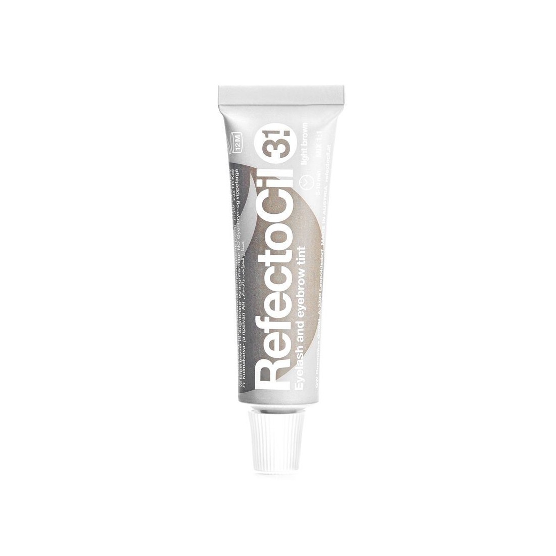Antakių, blakstienų, barzdos dažai šv. ruda spalva "RefectoCil 1.1 GRAPHITE"