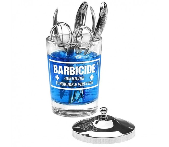 BARBICIDE stiklinis konteineris dezinfekcijai 120ml