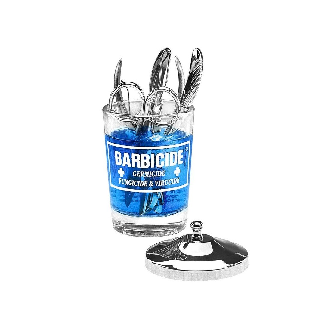 BARBICIDE stiklinis konteineris dezinfekcijai 120ml