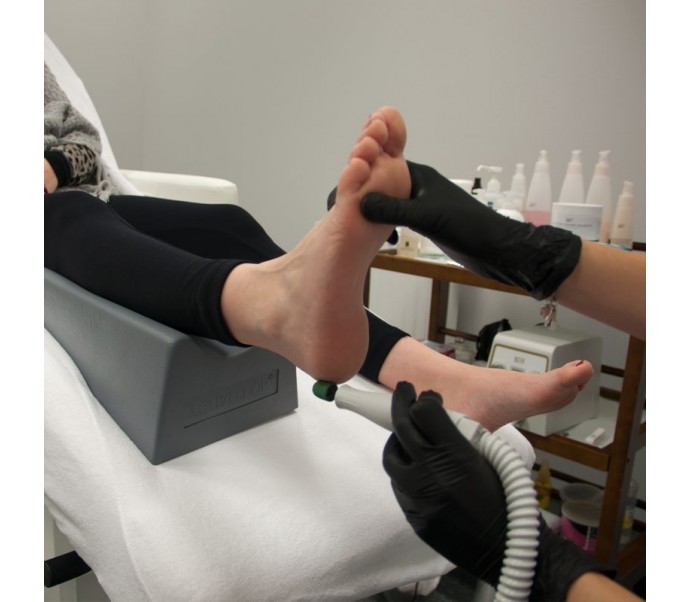 PODNÓŻEK DOaKojų atrama- pakojis pedikiūro procedūrai "ACTIV PODO" PEDICURE ACTIV PODO BIAŁY