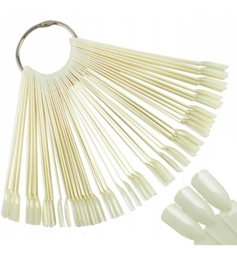 Nagų paletė ant žiedo...