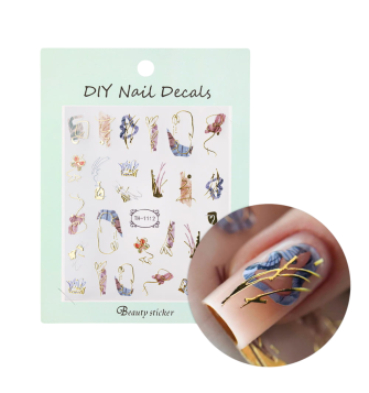 Nagų dizaino lipdukai TH-1112