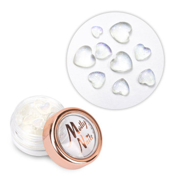 Nagų dekoracijos širdelės...