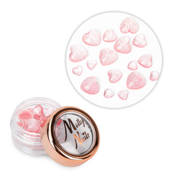 Nagų dekoracijos širdelės...