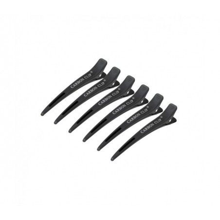 Plaukų segtukai-spaustukai "CARBON E-15 11,5cm" 10 vnt.