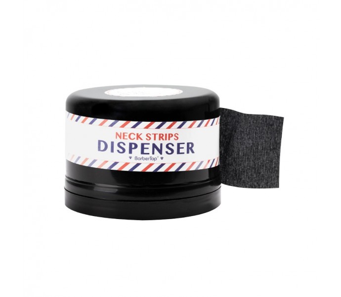 Dėtuvė kirpyklinėms kaklo juostoms