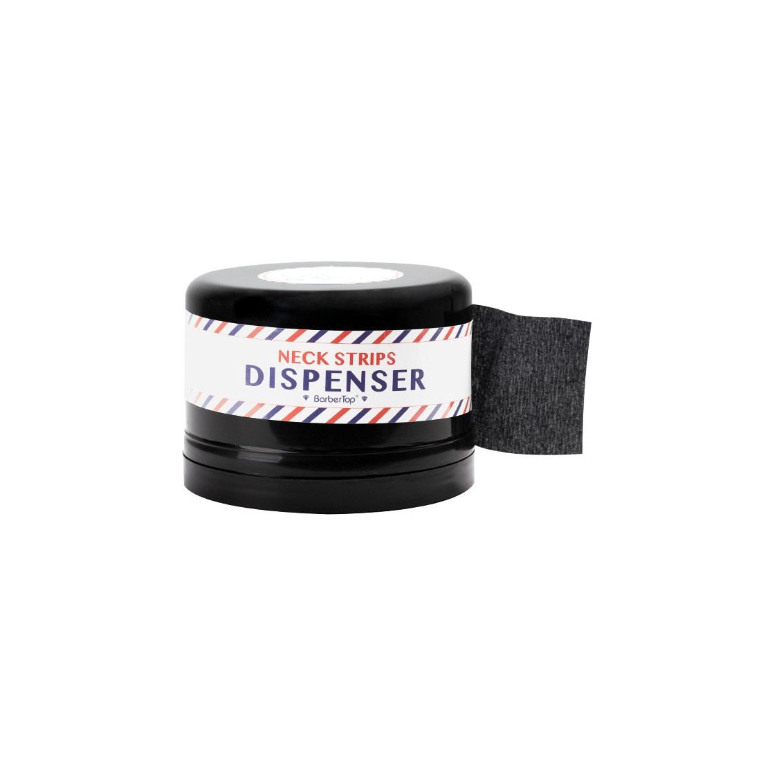 Dėtuvė kirpyklinėms kaklo juostoms