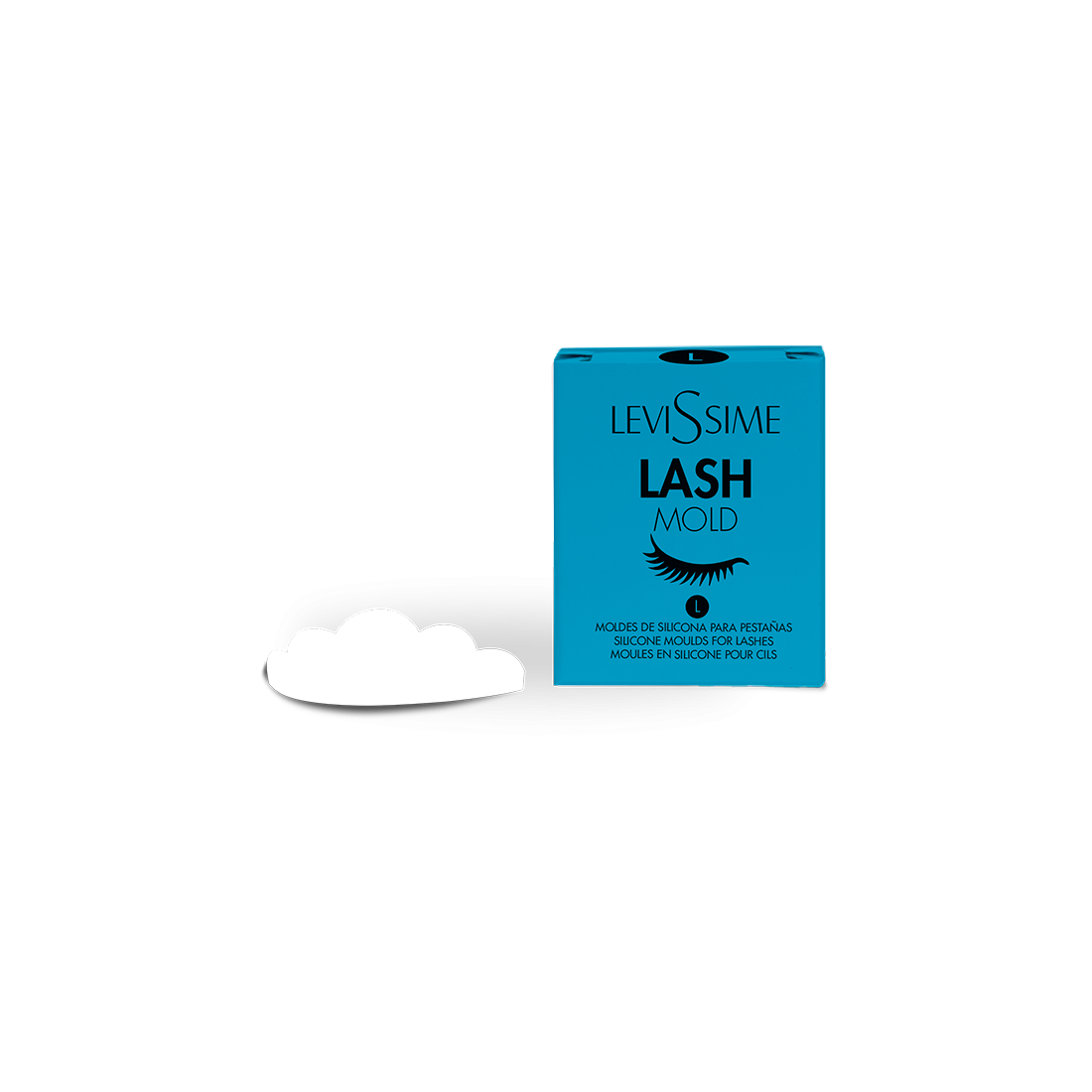 LEVISSIME Silikoninės formelės blakstienų laminavimui "LASH MOLD"