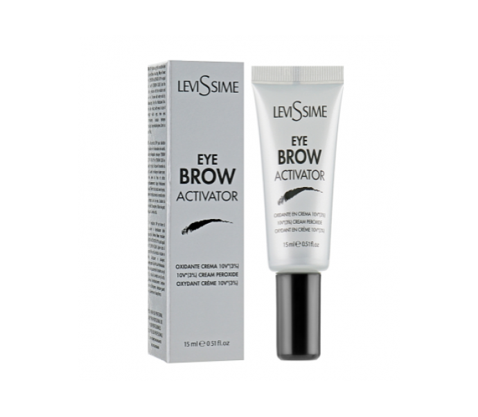 LEVISSIME Antakių dažų oksidantas 3% "EYE BROW ACTIVATOR"