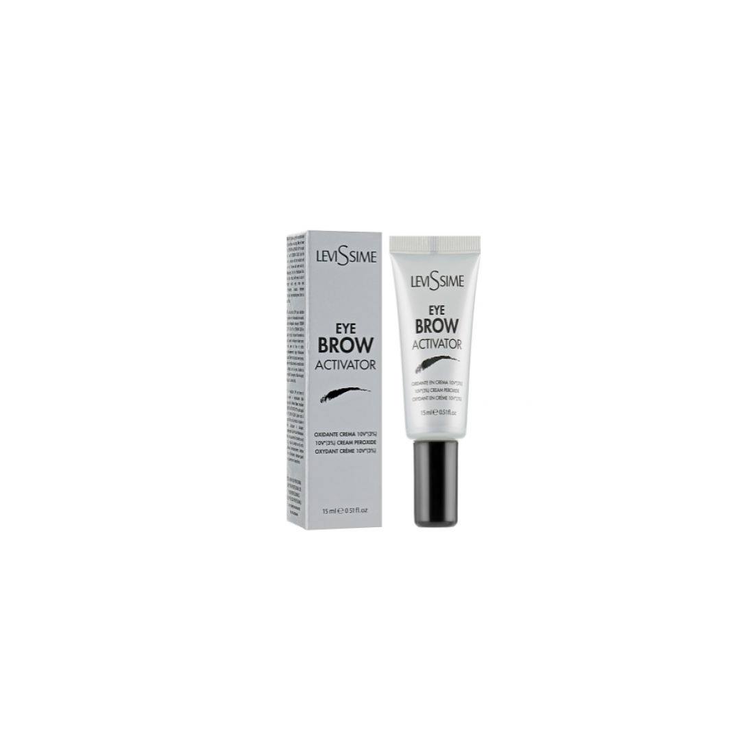 LEVISSIME Antakių dažų oksidantas 3% "EYE BROW ACTIVATOR"