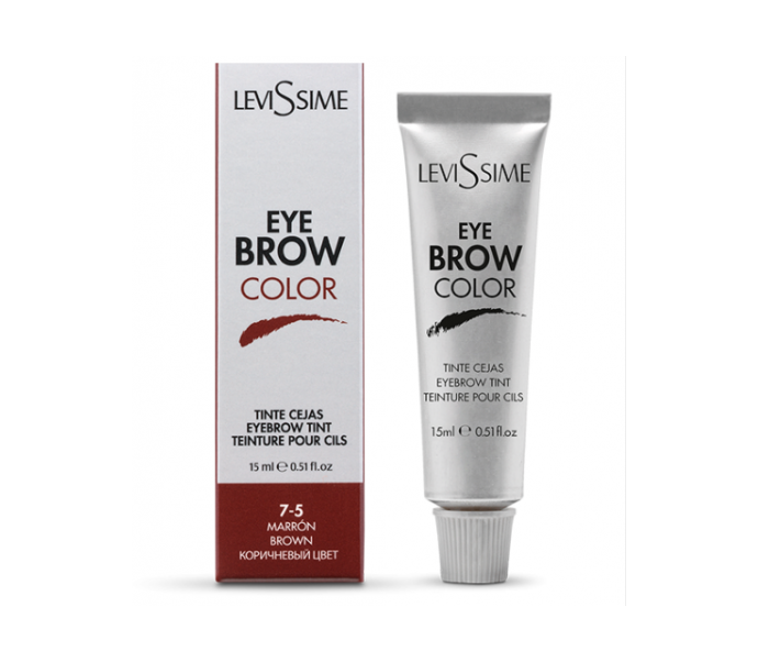 LEVISSIME Rudi antakių dažai "7.5 BROWN"