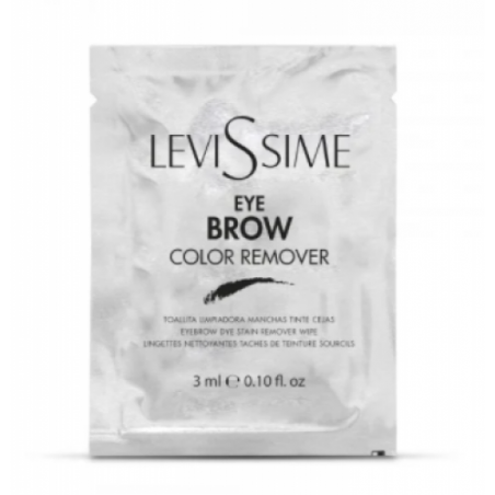 Valomoji servetėlė antakių dažams pašalinti "COLOR REMOVER" 3ml