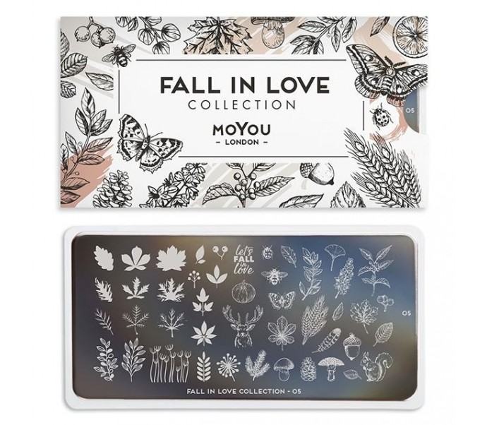 Štampavimo paletė moYou FALL IN LOVE 05