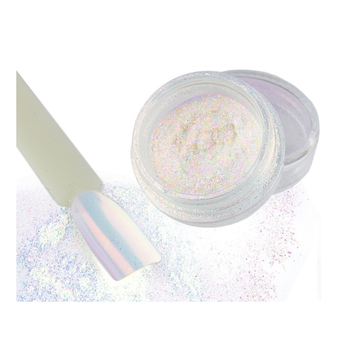 Veidrodinės nagų dizaino dulkės 2