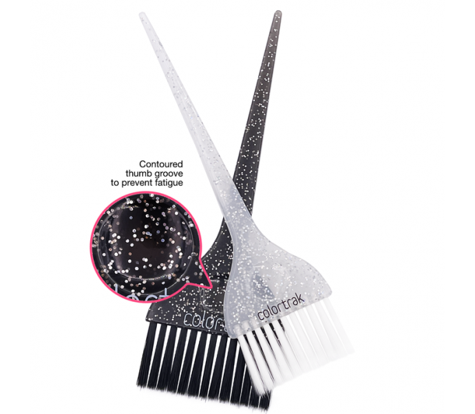 COLORTRAK Dažymo šepetėliai"GALAXY GLITTER" 2vnt.