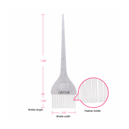 COLORTRAK Dažymo šepetėliai"GALAXY GLITTER" 2vnt.