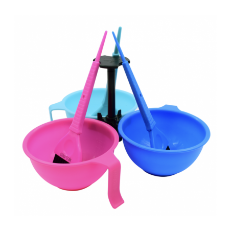 COLORTRAK Dažymo šepetėlių ir indelių rinkinys "COLOR CADDY"