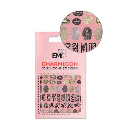 E.Mi Charmicon 3D Silicone Stickers 146 Prints