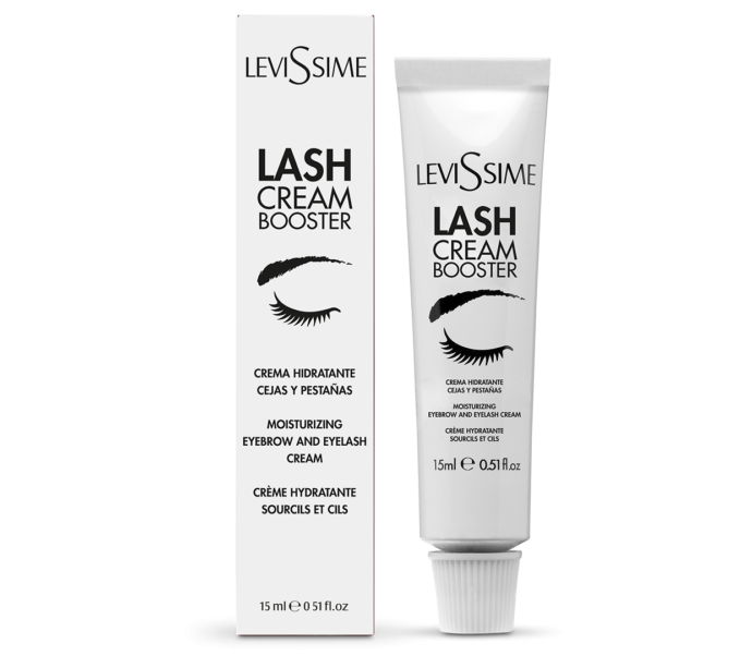 LEVISSIME Drėkinamasis blakstienų kremas "LASH CREAM BOOSTER"