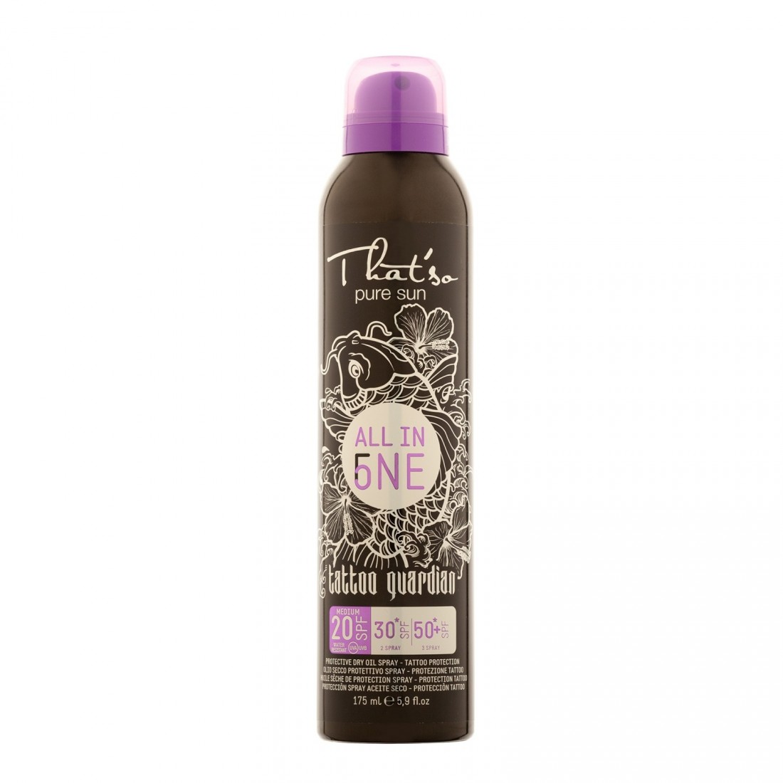 Apsauga nuo saulės ir tatuiruočių išblukimo "ALL IN ONE TATTOO " 175ml