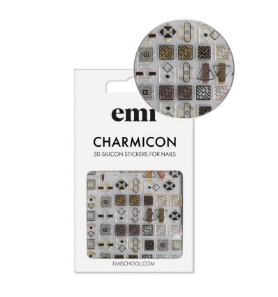 E.Mi Charmicon 3D Silikoniniai lipdukai 193 Elegance
