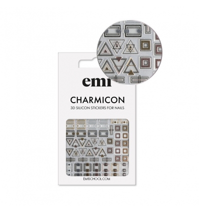E.Mi Charmicon 3D Silikoniniai lipdukai 192 Classic