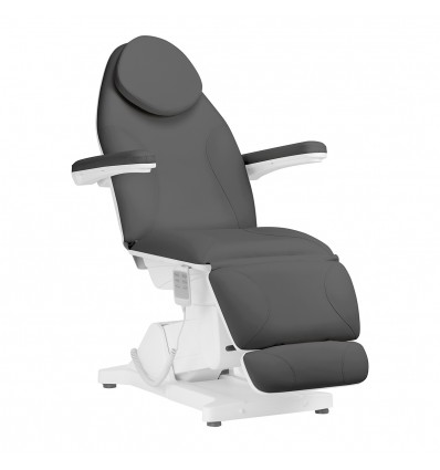 Elektrinis kosmetinis fotelis Sillon Basic. pilka spalva