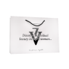 Victoria Vynn baltas popierinis maišelis