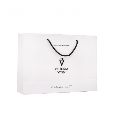 Victoria Vynn baltas popierinis maišelis