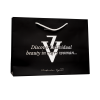 Victoria Vynn juodas popierinis maišelis