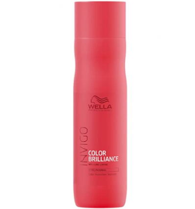 Dažytų, normalių plaukų šampūnas Wella Color Brilliance Invigo Shampoo 250ml