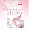 Claresa statybinis gelis Soft&Easy Glam Pink 45 g