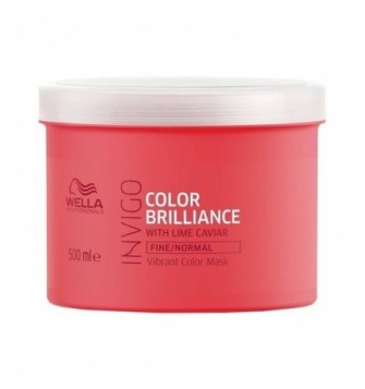 Kaukė ploniems/normaliems plaukams Wella "Color brilliance", 500ml