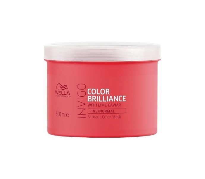 Kaukė ploniems/normaliems plaukams Wella "Color brilliance", 500ml