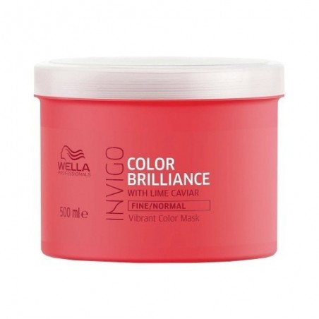 Kaukė ploniems/normaliems plaukams Wella "Color brilliance", 500ml