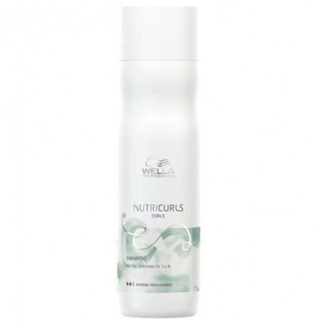 Micelinis šampūnas garbanotiems plaukams "Wella Nutricurls waves", 250ml
