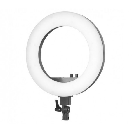 LEMPA "RING LIGHT" 18" 48W LED STACIONARI, JUODA