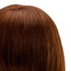 Gabbiano plaukų treniruočių galva WZ1 natūralių plaukų, spalva 4H, ilgis 42cm