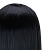 Gabbiano WZ2 kirpėjų mokymo galva, sintetiniai plaukai, spalva 1H, ilgis 55 cm
